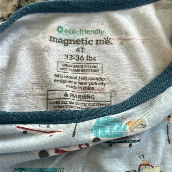 Magnetic Me Animal Vehicle PJ Set - Picture 5 of 10